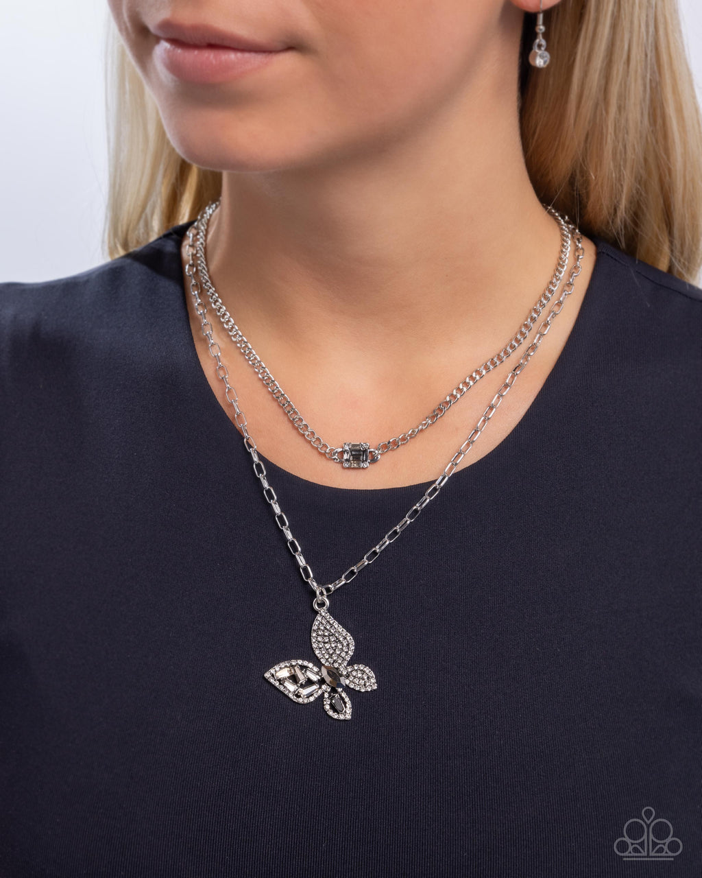 Hovering Headline - Silver