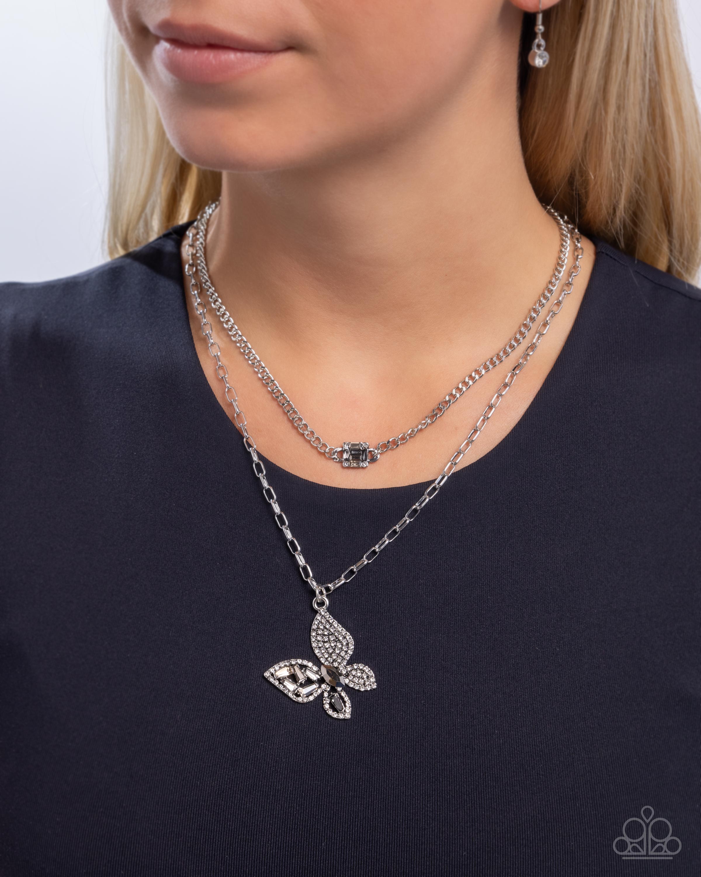 Hovering Headline - Silver